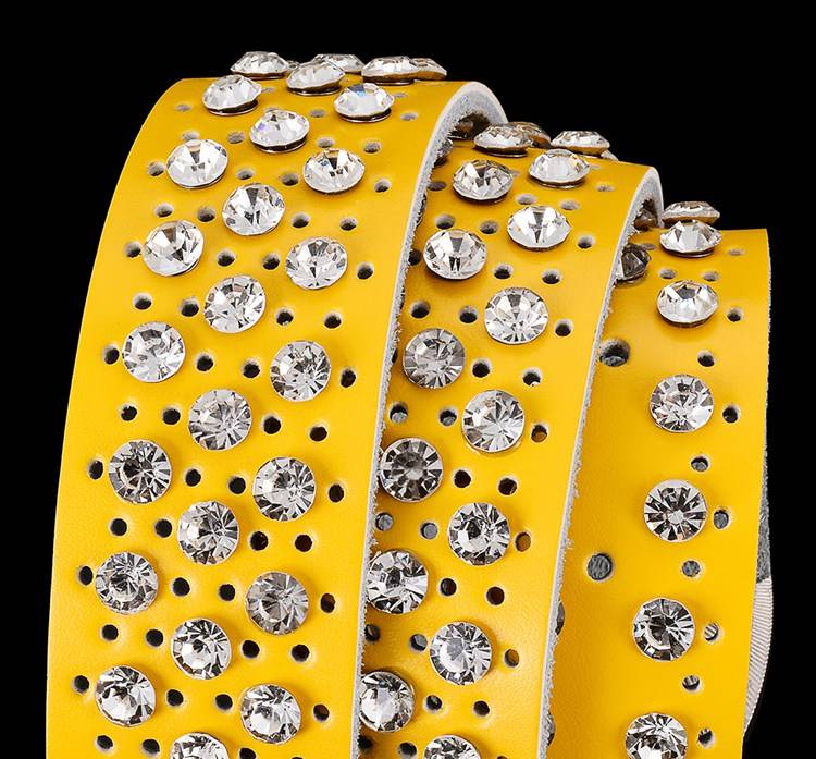 Women's Rhinestones Decorated Belt