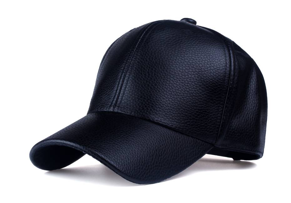 Winter Faux Leather Baseball Cap Winter Faux Leather Baseball Cap