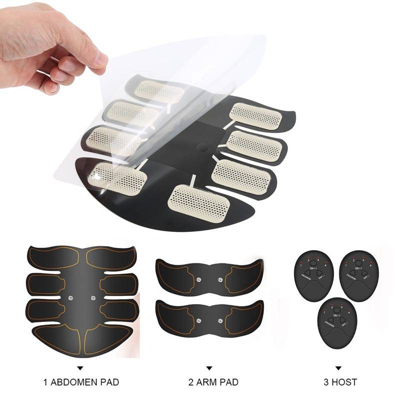 Electric Muscle Trainer 2/4/6/8 pcs Set Electric Muscle Trainer 2/4/6/8 pcs Set