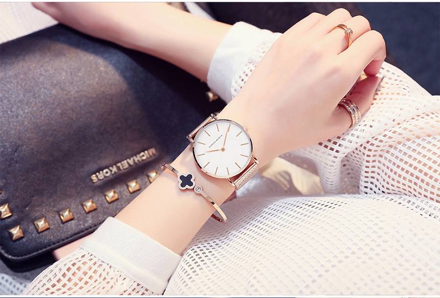 Women's Mesh Steel Watch Women's Mesh Steel Watch